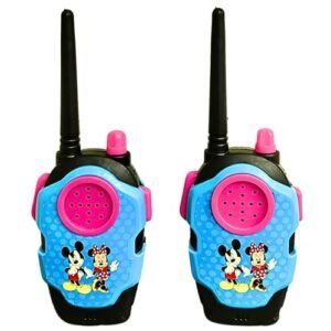 Kart In Box - Walkie Talkie - Walkie Talkie for Kids - Walkie Talkie Long Range - Walkie Talkie for Home (2 Pcs - 8 Batteries Included) (Mickey Mouse)