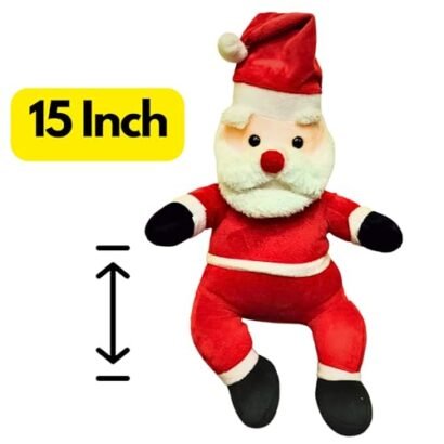 Kart In Box | Santa Toy | Santa Claus Toys | Santa Claus Toy | Santa Claus | Christmas Santa Claus Toy (15 INCH)