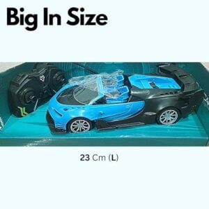 Kart In Box | Rechargeble Remote Control Car | Remote Car | Rc Car High Speed (Bugatti Big Rc Car) Blue