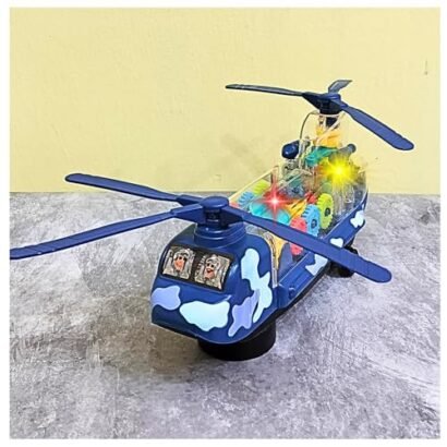 Kart In Box - Musical Helicopter, Helicopter, Helicopter Toys for Kids, Helicopter Toy, Toy Helicopter, Kids Helicopter, Helicopter Toys (Non Flying - Random Color)