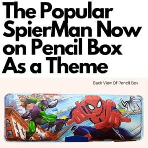 Kart In Box | Compass Box For Boys | Pencil Box | Pencil Box Boys & Girls | Compass Box For Kids | Avengers | Spiderman | Inbuild Sharpener & Calculator (Spiderman Pencil Box With Calculator)
