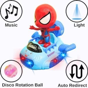 Zoobie Spiderman Car| Spiderman Toys for Boys| Spider-Man Toys| Spiderman Toy for Kids| Spiderman Bike Spiderman Car for Kid| Spider Man| Spiderman Toys for Boys 3-5| Boys 10 Years Red