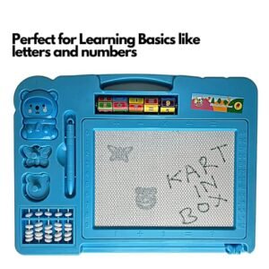 Magic Slate For Kids |Magic Pen |Magic Slate |Slate Pencil |Slate For Kids Learning 2 Years |Writing Board For Kids |Chalk Board |Magic Board Magic slate for 5 year kids |Baby Writing Board Years (Blue)