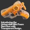 Kart In Box - Dart Gun - Dart Gun for Kids - Dart Gun Pistol - Dart Gun Revolver - Dart Gun Special - Dart Gun Toy (6 INCH - Random Color)