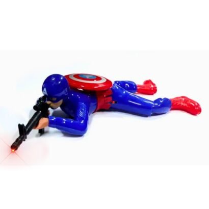 Kart In Box - Captain Toy - Crawling Toys For Kids - Crawling Toy With Gun - Image 3