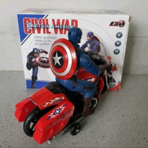 Kart In Box - Captain Bike For Kids - Musical Car For Kids - 3D Lightning - Musical With Universal Wheel - Image 3