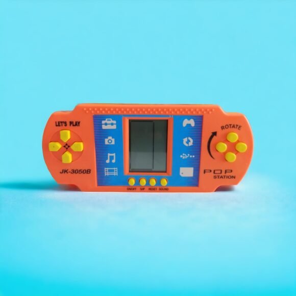 Kart In Box - Video Games For Kids - Brick Game For Kids - 90S Games Video Games - Hand Video Games For Kids - Pocket Gamer (Random Color Will Be Sent) - Image 3