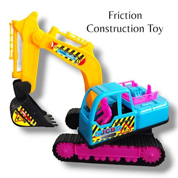 Kart In Box - Truck Toys For Kids - Construction Toys For Kids - Toy Truck - Excavator Toys For Kids - Crane Toy (Friction Toy) - Image 3