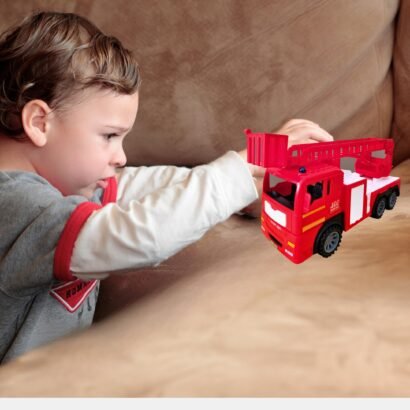 Kart In Box - Fire Truck Rescue- Toy Car - Tractor Toy - Truck For Kids - Toy Cars For Kids 2 Years - Vehicles Toys For Kids - Friction Toys For Kids - Image 5