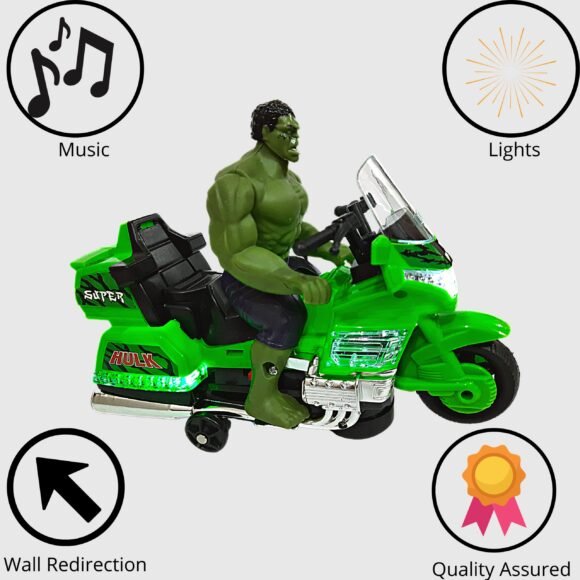 Kart In Box |Hulk |Hulk Bike |Hulk Toys For Boys |Bike Toys |Marvel Toys |Avengers Toys |Kids |Toy |Hulk Action Figure |Marvel Action Figures |Inch Year Old Years |Kids |Superhero Toys For Boys - Image 4