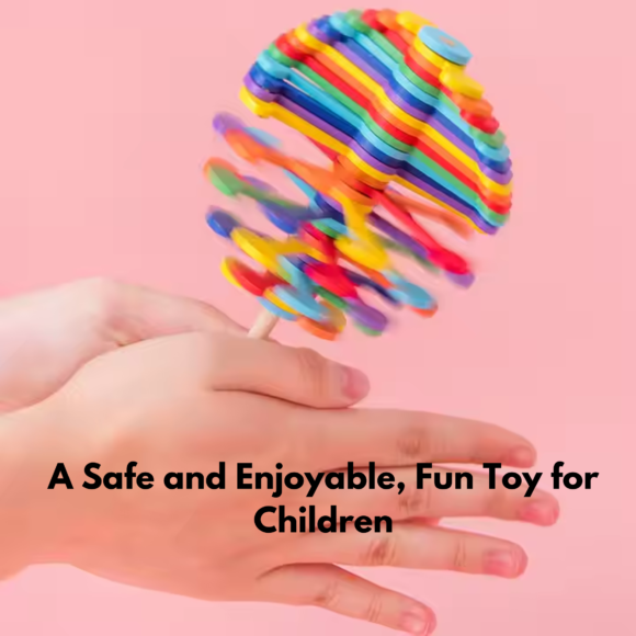 Kart In Box - Stress Relief Candy Flower with Manual Rotating Leaf Design - Image 4