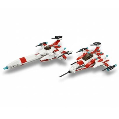 Kart In Box | Kids Toys Building Blocks & Construction Set for Boys 6-12 Years, 146 Pcs Creative 2-in-1 Space Battleship & Rocket Vehicle Toy, Birthday Gift.