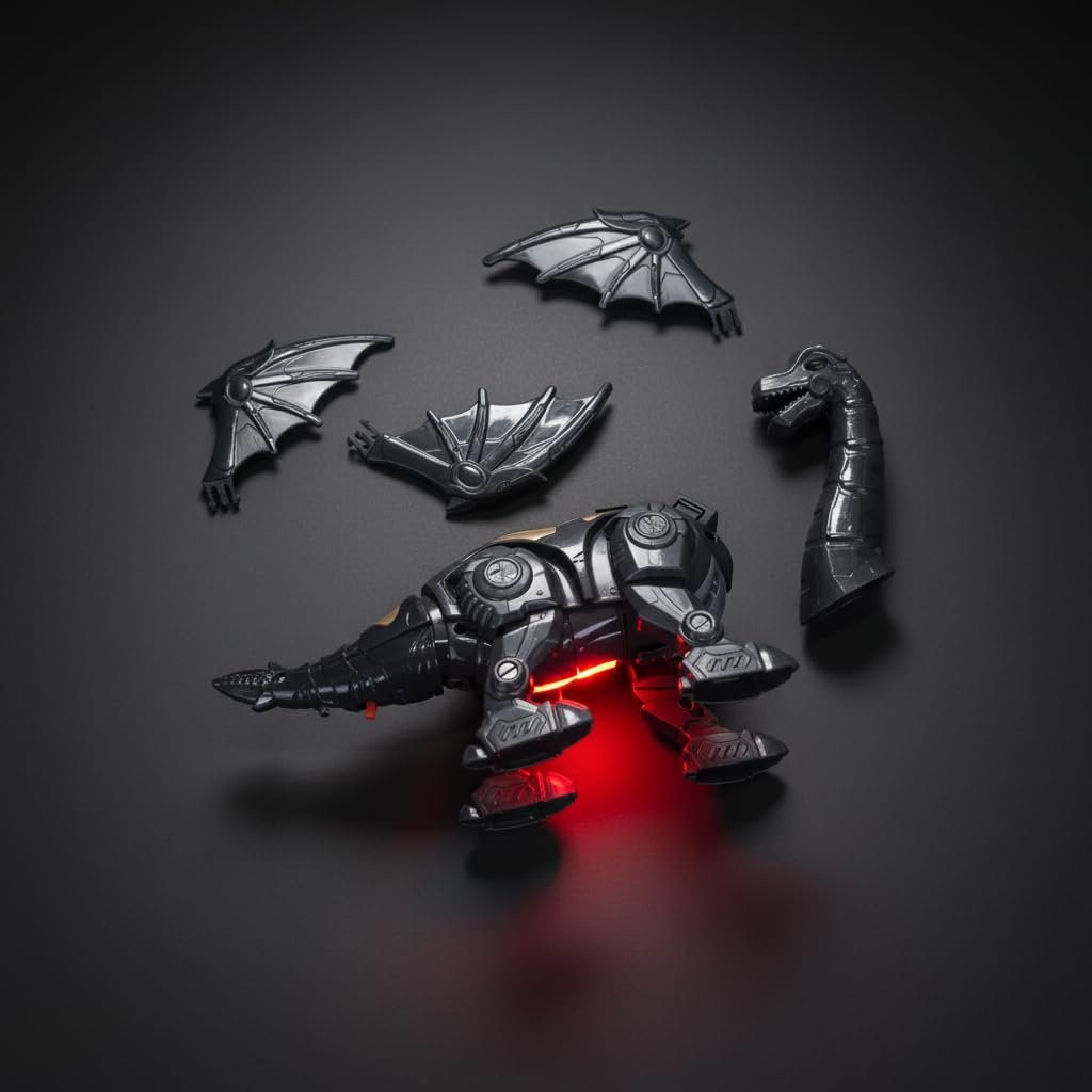 Kart In Box | Dinosaur Toy for Kids 3-5 Years Walking with Roar Sound & Flashing Light | Fun Animal Toys for 4 Year Boy, 3+ Year Old Boy Gift (Brachiosaurus Dinosaur Toy) - Image 5