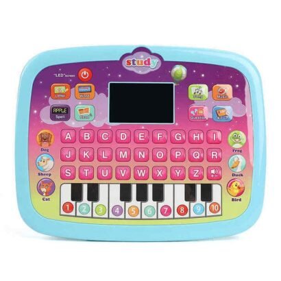 Kart In Box | Laptop for Kids, Early Education Device. Interactive Learning Toy with Keyboard, LED Screen, Music & Arithmetic Modes for Children 2-5 Years. Birthday Gift.