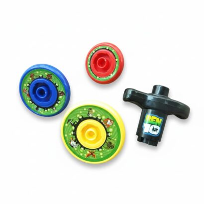 Ben 10 Spinning Top, Music, Lights (3 Pcs)